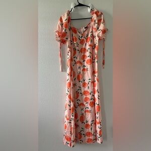 Peach sundress